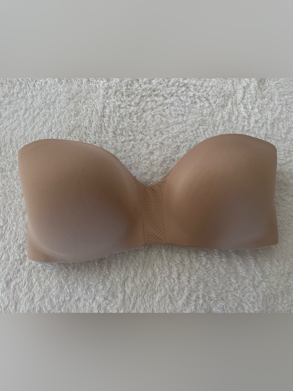 Maidenform 36D nude beige women’s underwire strapless bra